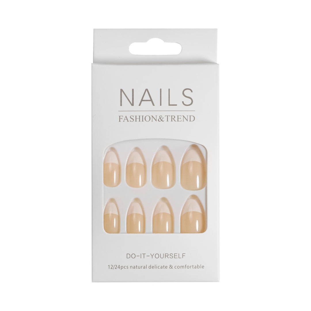 Künstlerisches Grafik Press-On Nagelset Karnz