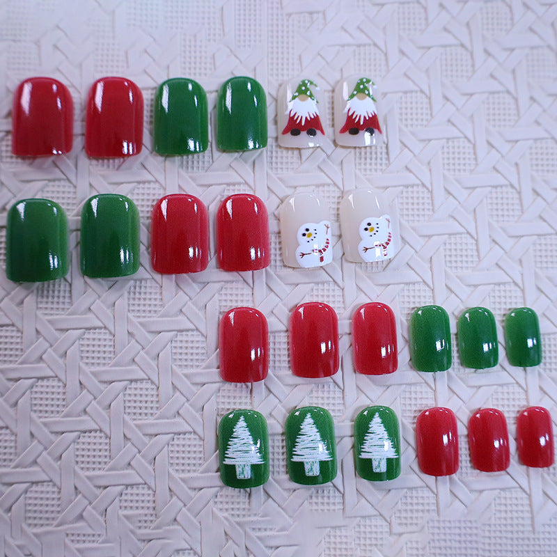 Festliches Weihnachtsnagelkunstset Karnz