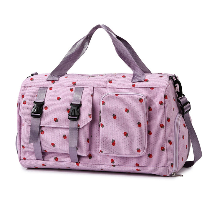 Blumenmuster Reise Duffel