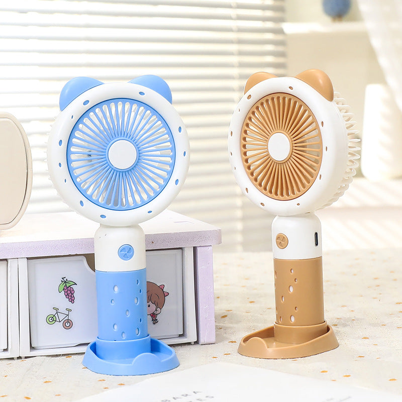Damen Tragbarer Handventilator mit süßem Tierdesign Karnz