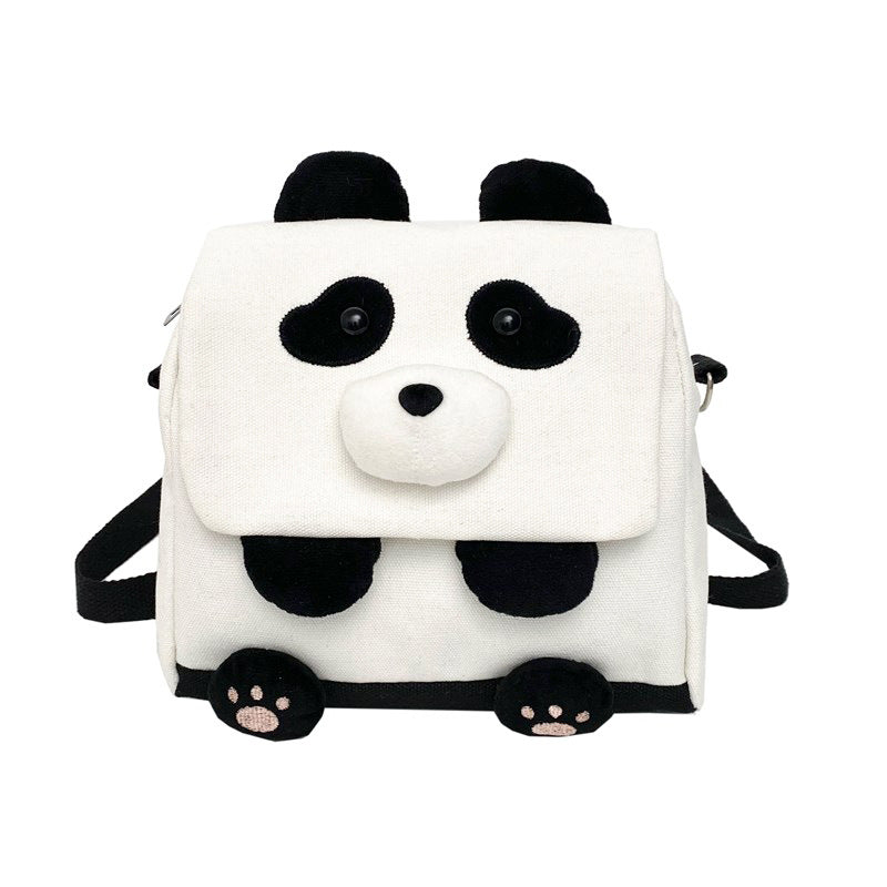 Süßes Panda-Themen Mini-Rucksack
