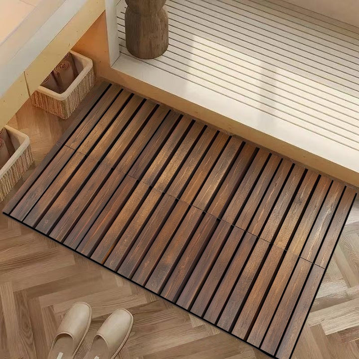 Künstlerische 3D Illusions Fußmatte für den Eingangsbereich