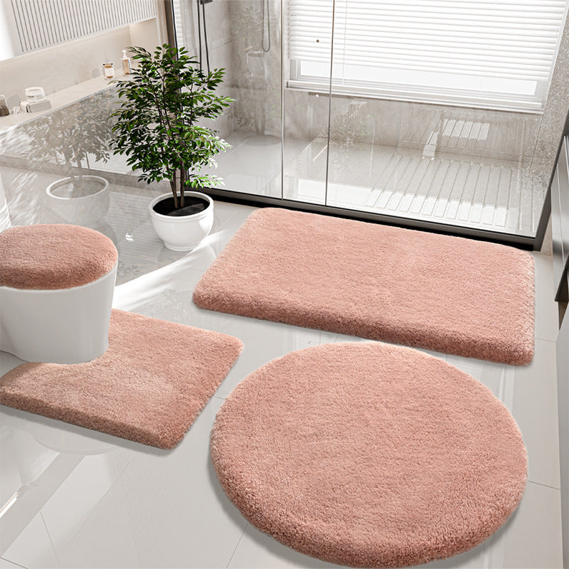 Plüschweiches Badezimmerteppich-Set