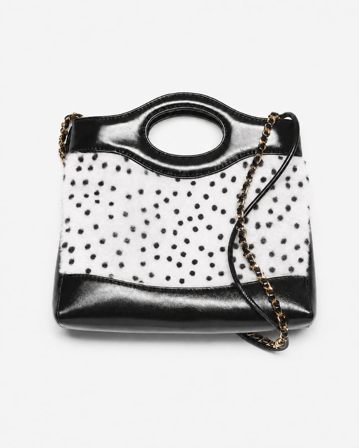 Tierdruck-Handtasche