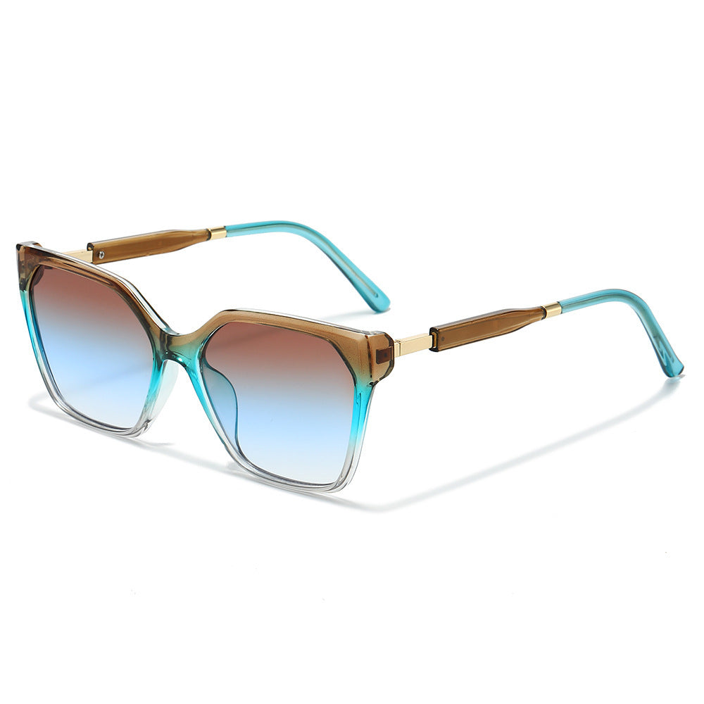 Bold Angular Übergroße Sonnenbrille Karnz