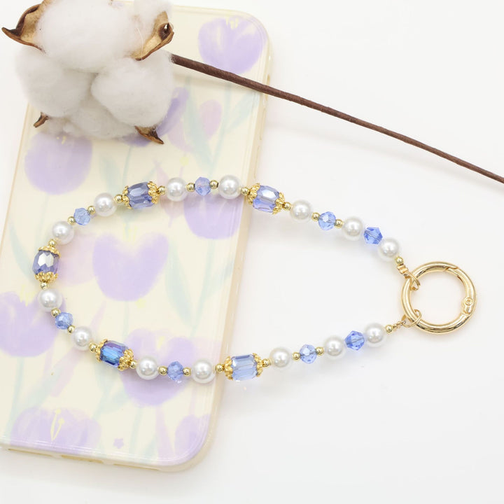 Elegante Perlen-Handykette Karnz