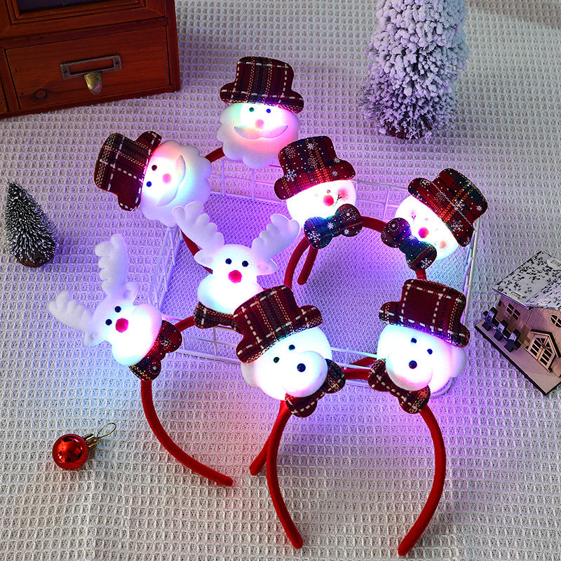Festlicher LED Weihnachts-Haarreifen Karnz