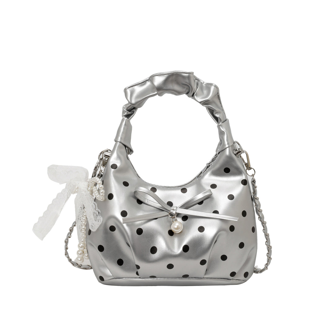 WoChic Punktmuster Handtasche Karnz