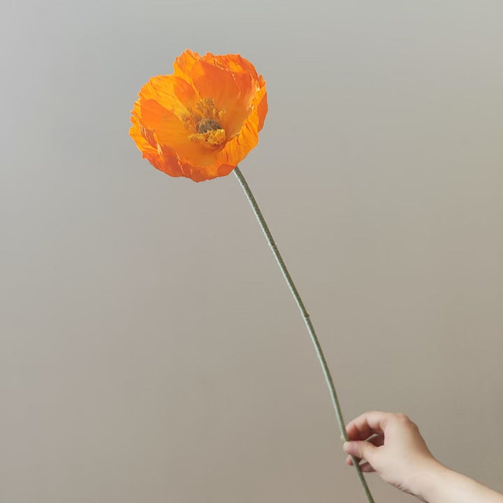 Elegante Faux-Popp Blumenstiel