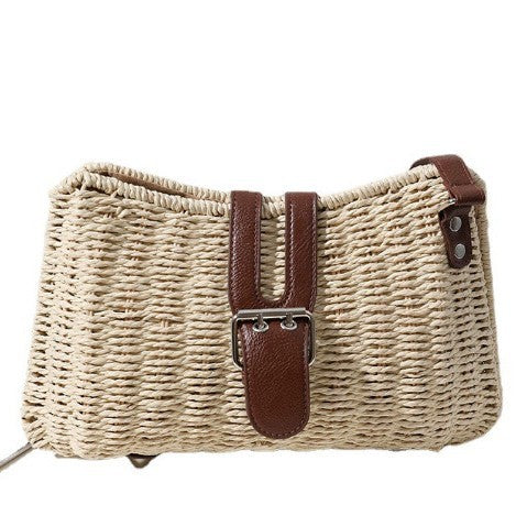 Damen Handtasche im modernen geflochtenen Design Karnz