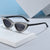 Damen Cat-Eye Sonnenbrille mit glamourösem Glitzerrahmen Karnz