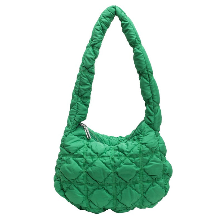 Gepolsterte Schlappen-Handtasche