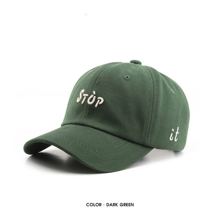 Stylische bestickte lässige Passform Cap