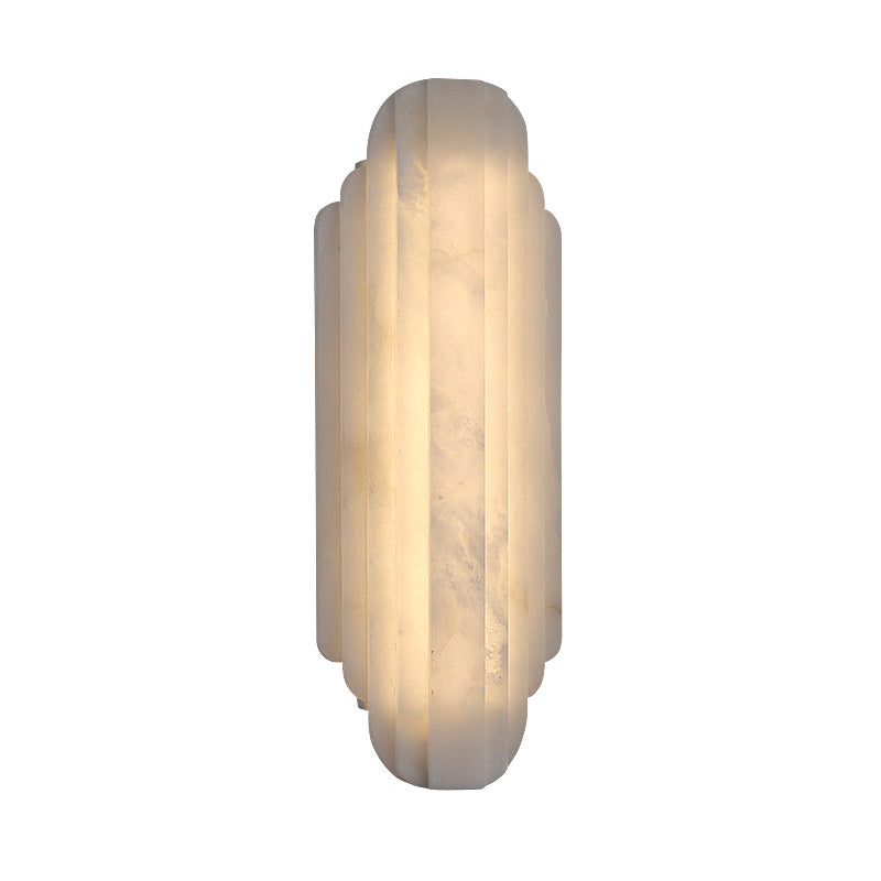 Elegante Steinwand-Lampe