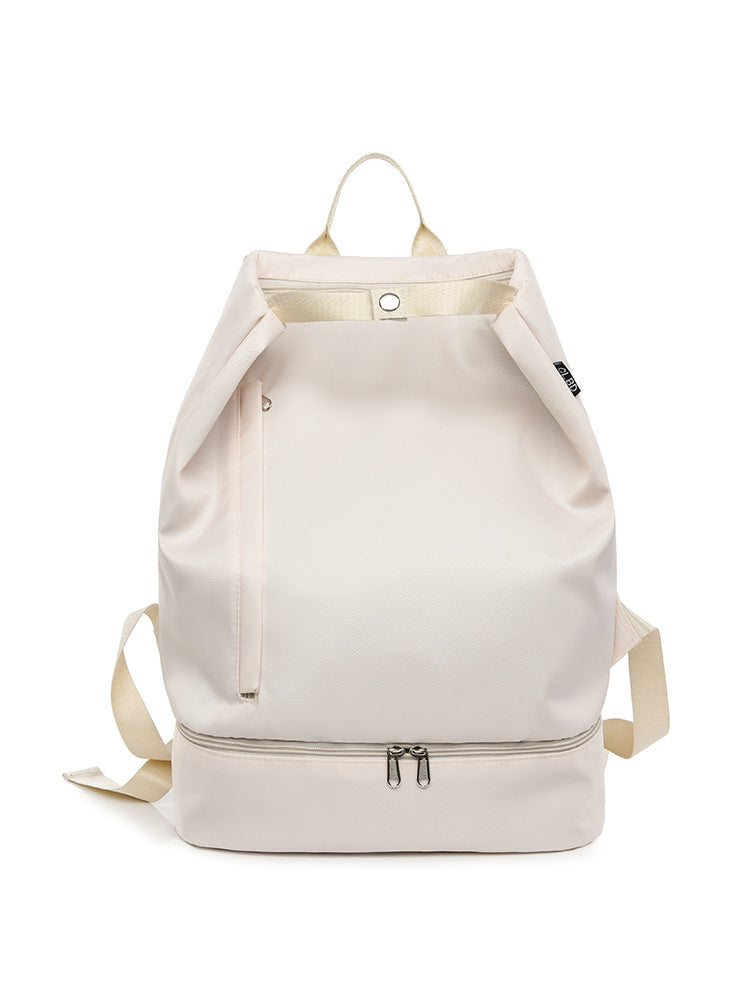 Stylische Rucksack mit Kordelzugverschluss