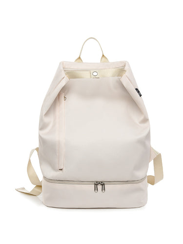 Stylische Rucksack mit Kordelzugverschluss