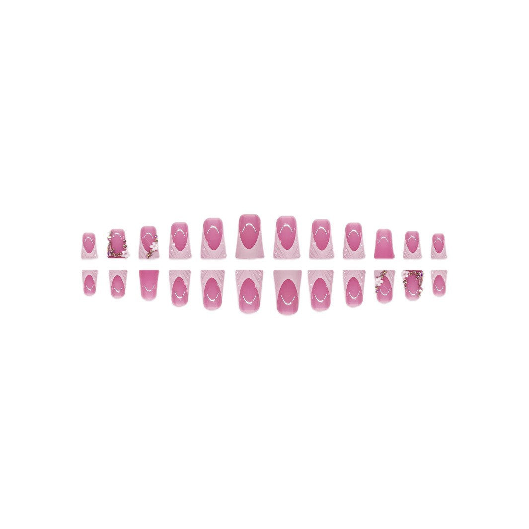 Dekorative Acryl-Nail Art Verlängerungen Karnz