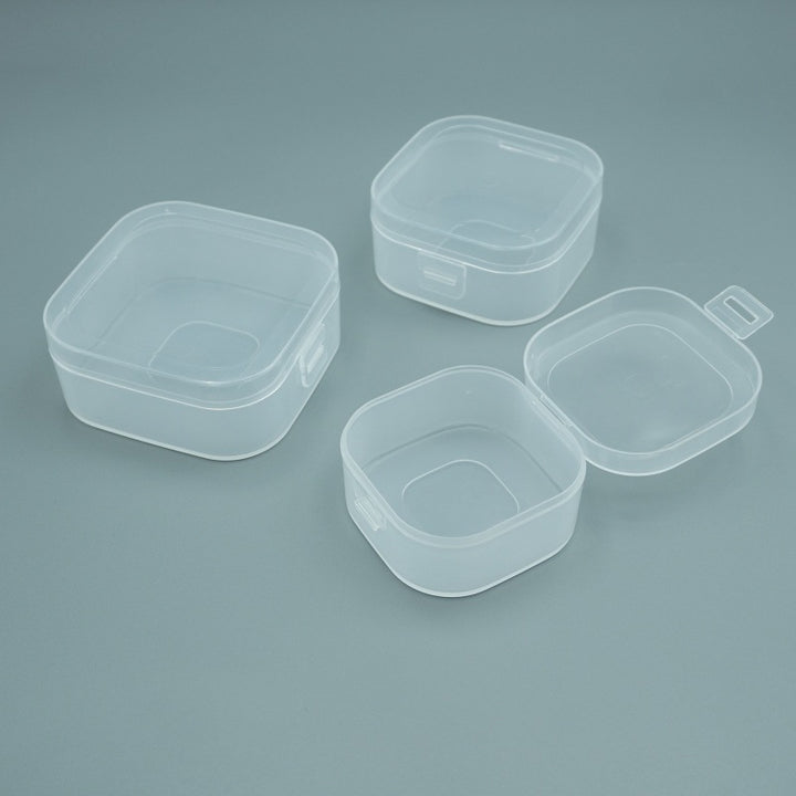Modular transparenter Aufbewahrungsbehälter Karnz