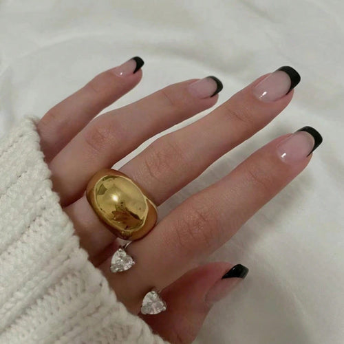 Eleganter Goldring