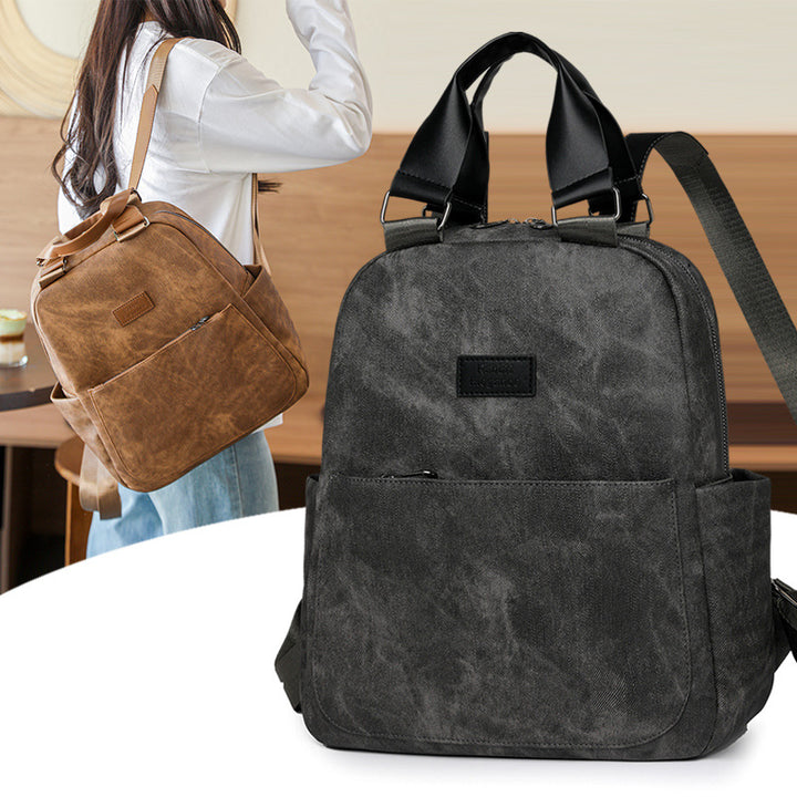 Vintage-inspirierter multifunktionaler Rucksack Karnz