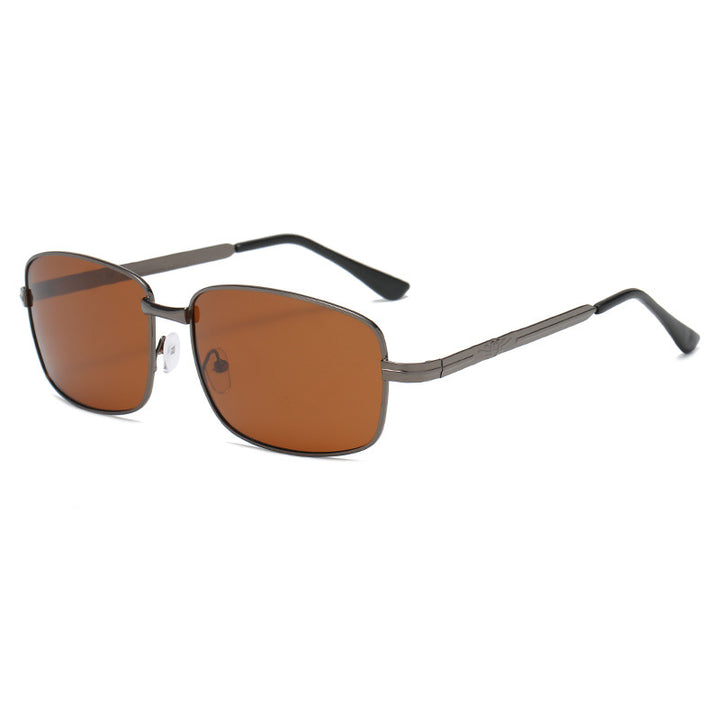 Retro-inspiriertes Schilddesign Sonnenbrille Karnz