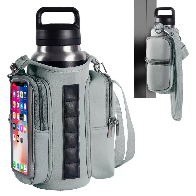Damen multifunktionale Sporttasche mit integriertem Handyfach Karnz