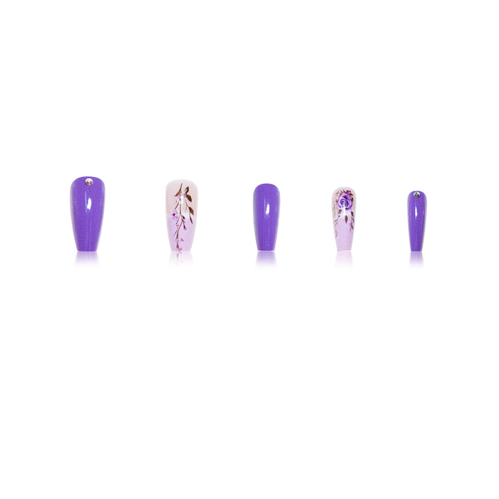 Floral Nail Art Extensions Karnz 1787913825
