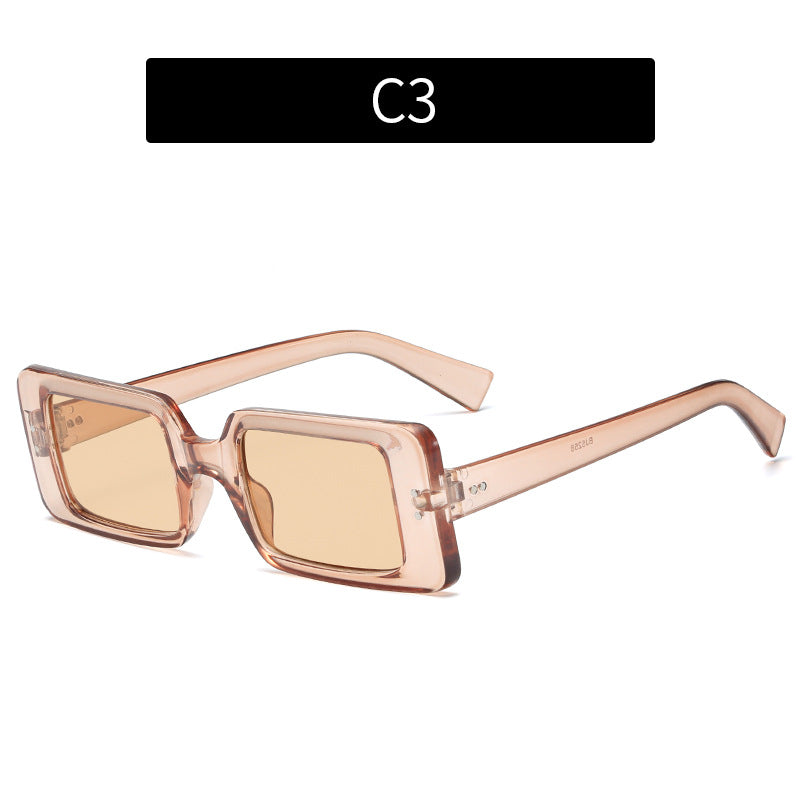 Moderne Architektonische Quadratische Sonnenbrille