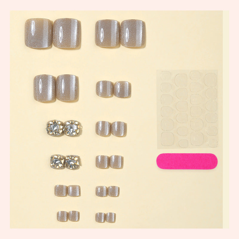 Premium dekoratives Press-On Nagelkunst Set Karnz