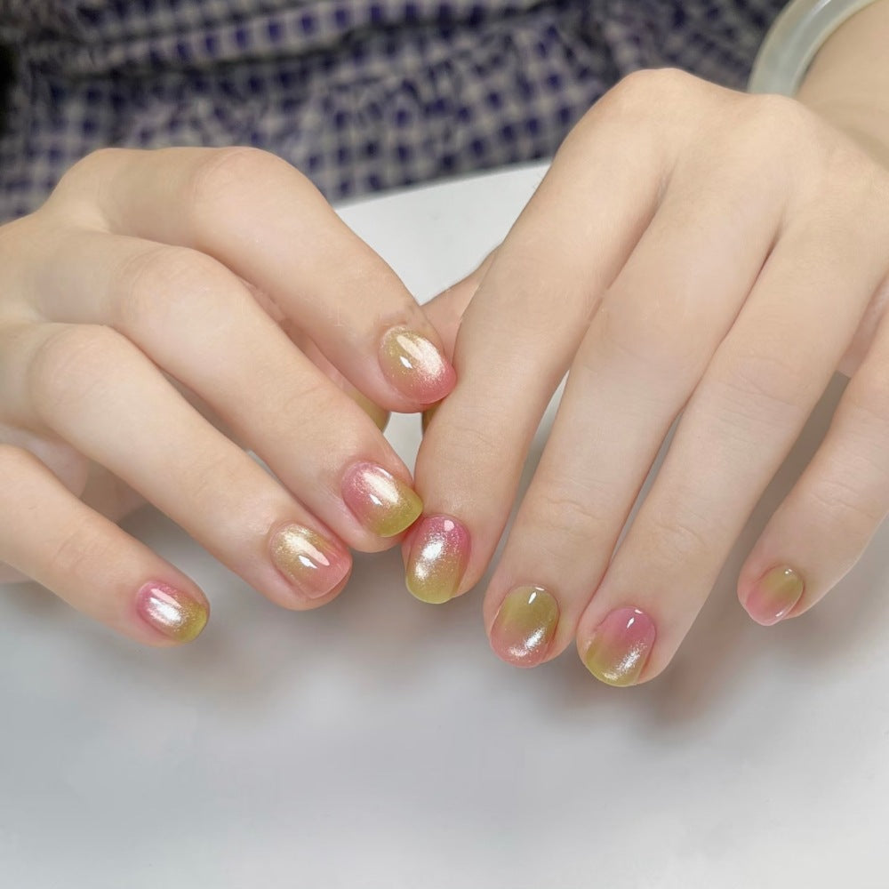 Niedliches Bären-Thema Press-On Nagelset Karnz