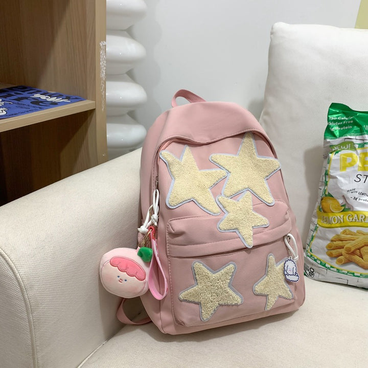 Stern-verzierte lässige Rucksack
