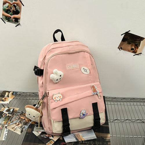 Verspielt Cartoon Plüsch Rucksack