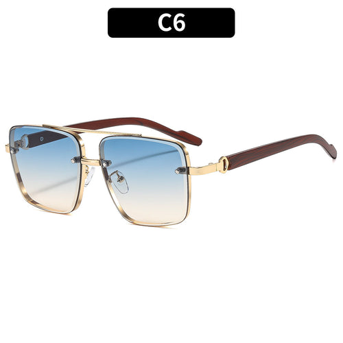 Chic Rechte Rahmen Sonnenbrille