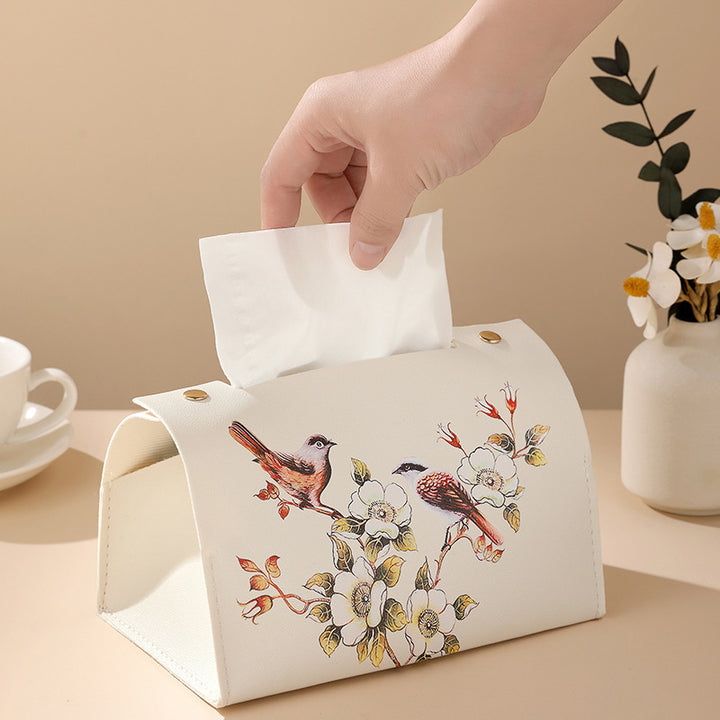 Künstlerische Florale Taschentuchbox Abdeckung Karnz