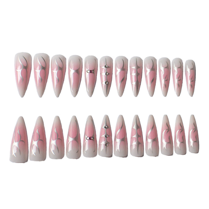 Künstlerisches Stiletto Nail Art Design Kit