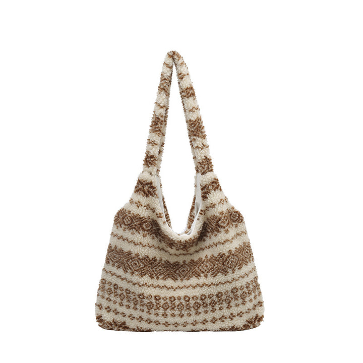 WoBohemian Strick Hobo Tasche Karnz