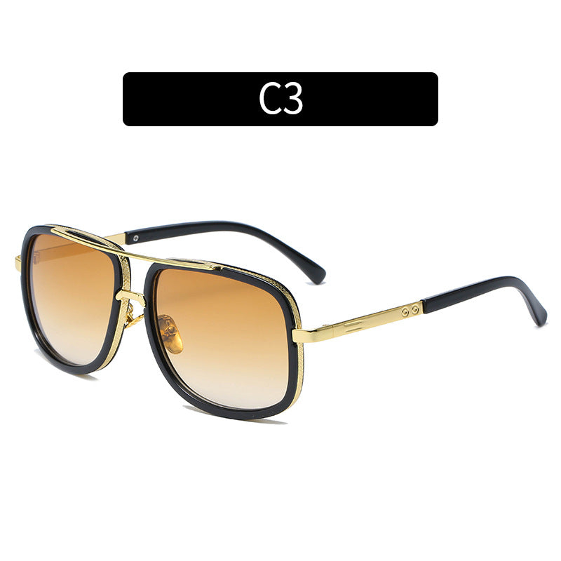 Fette geometrische Rahmen-Sonnenbrille 1787664804