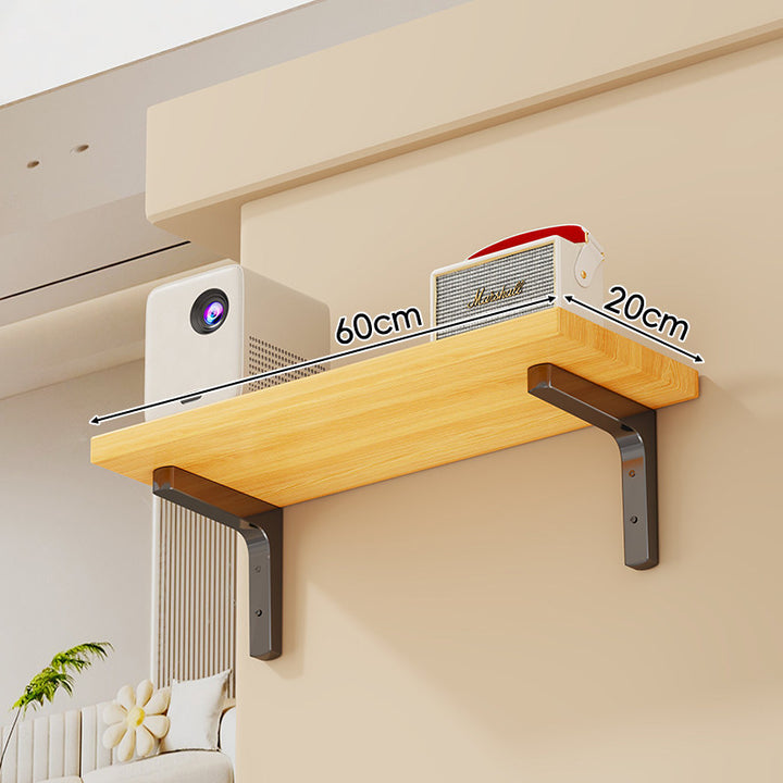Wandmontierte schwebende Aufbewahrungse shelf mit Marmor-Effekt und Schwerlaststahlhaltern