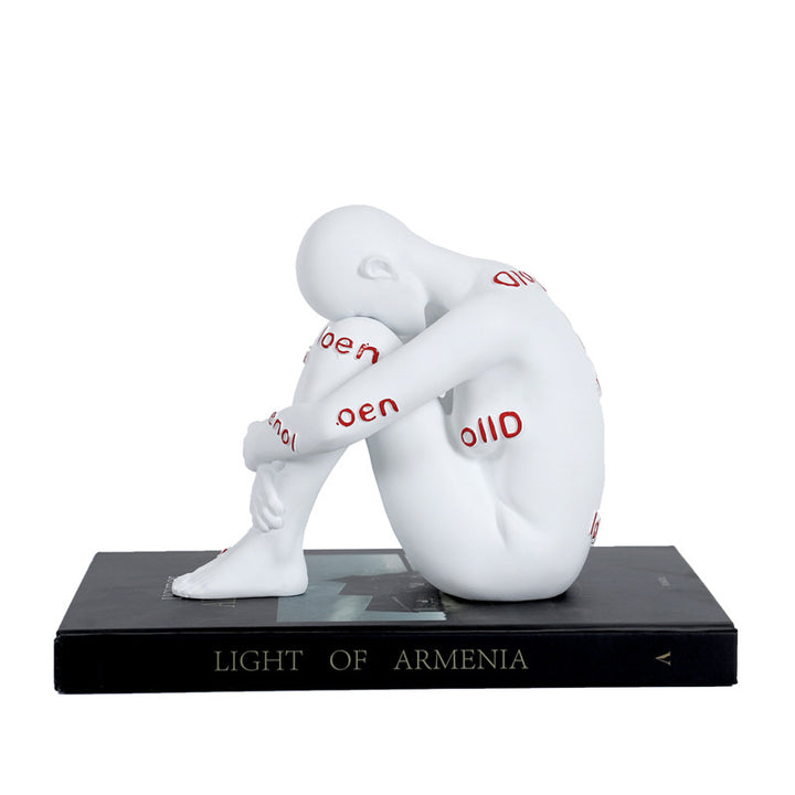 Moderne künstlerische figurative Skulptur
