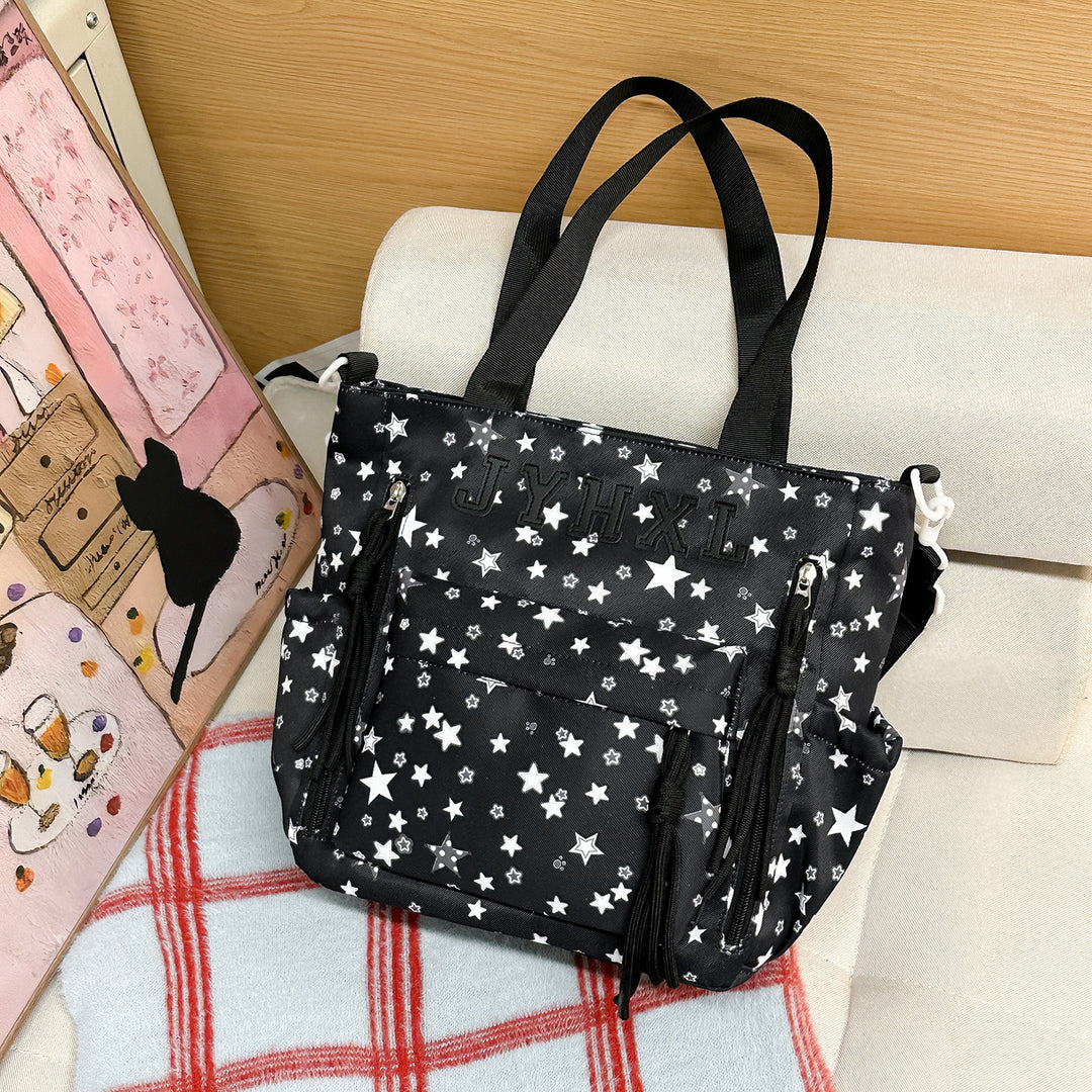 Stylischer Sternenbedruckter Rucksack Karnz 1791205378