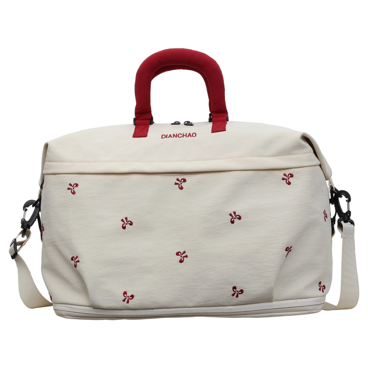 Stylische gestickte Reisetasche