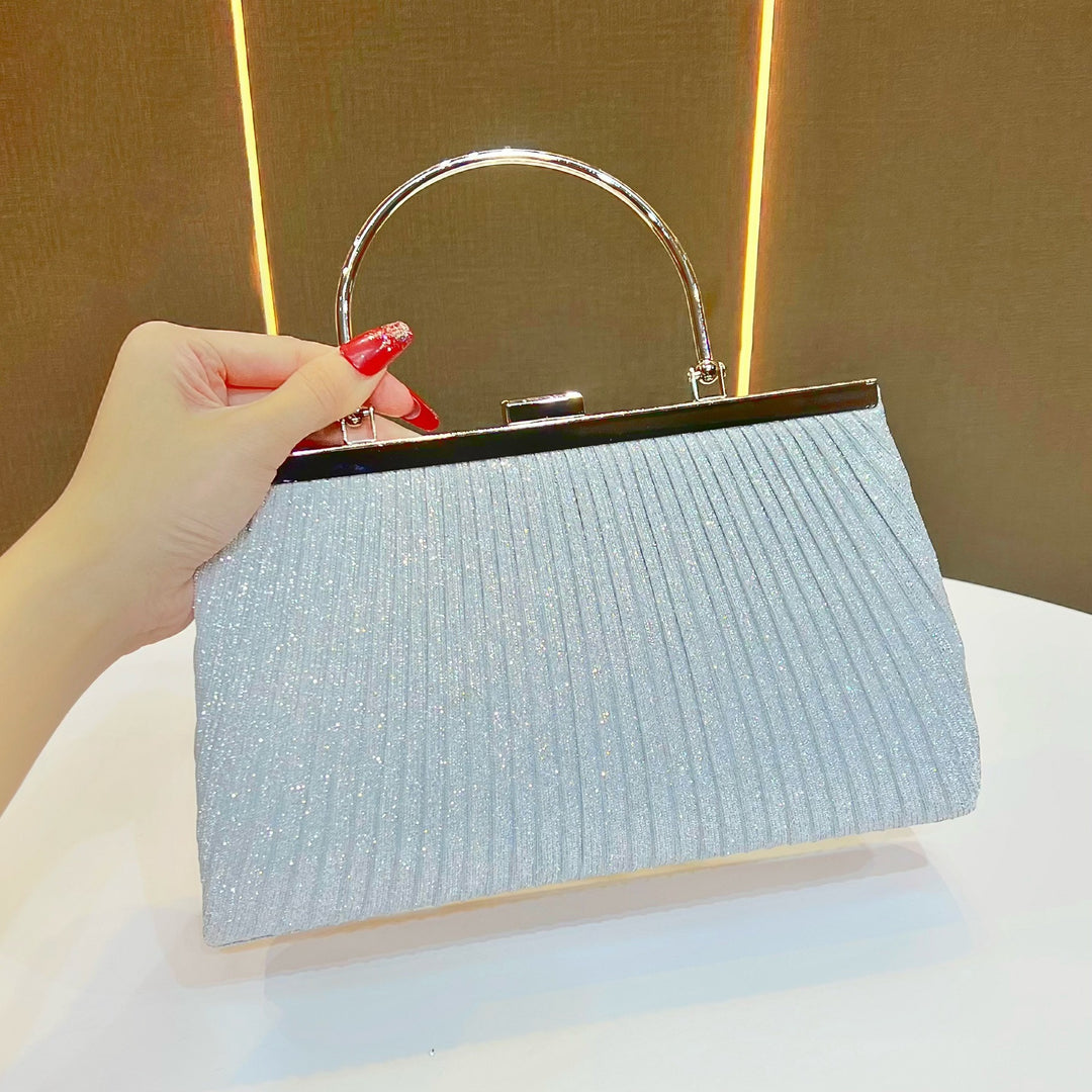 Falten-Abendhandtasche