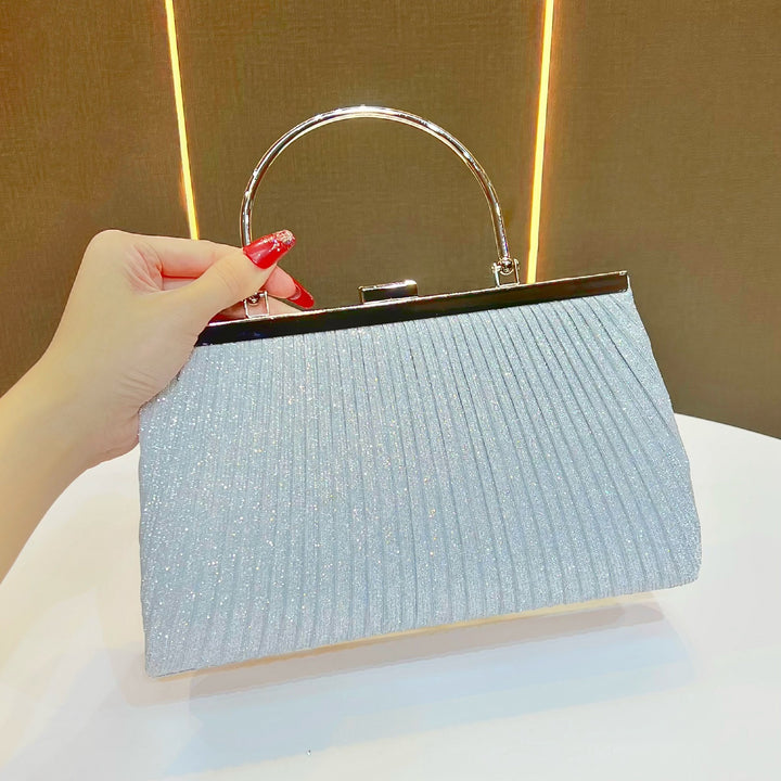 Falten-Abendhandtasche