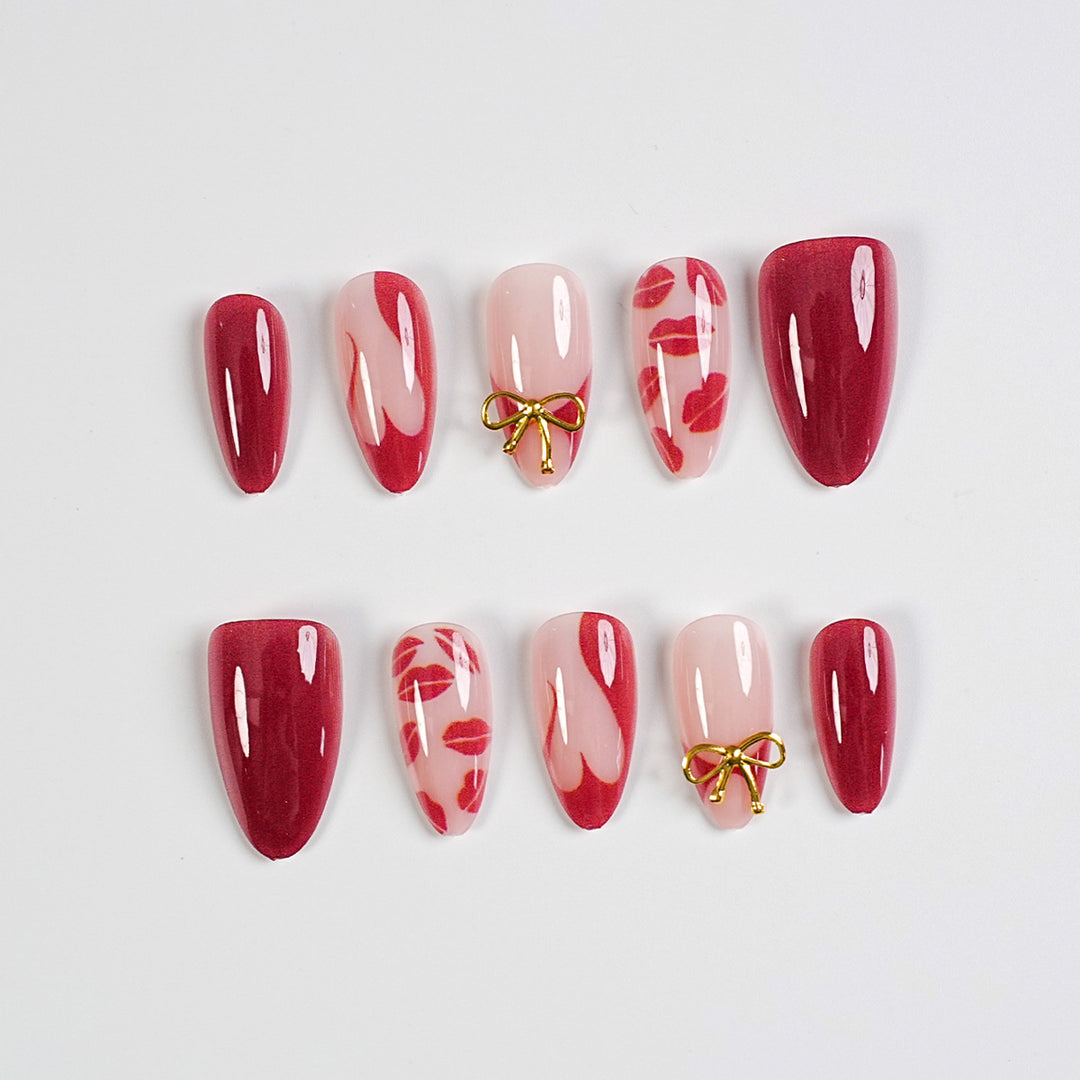 Deluxe Designer Press-On Nagelkunst Set