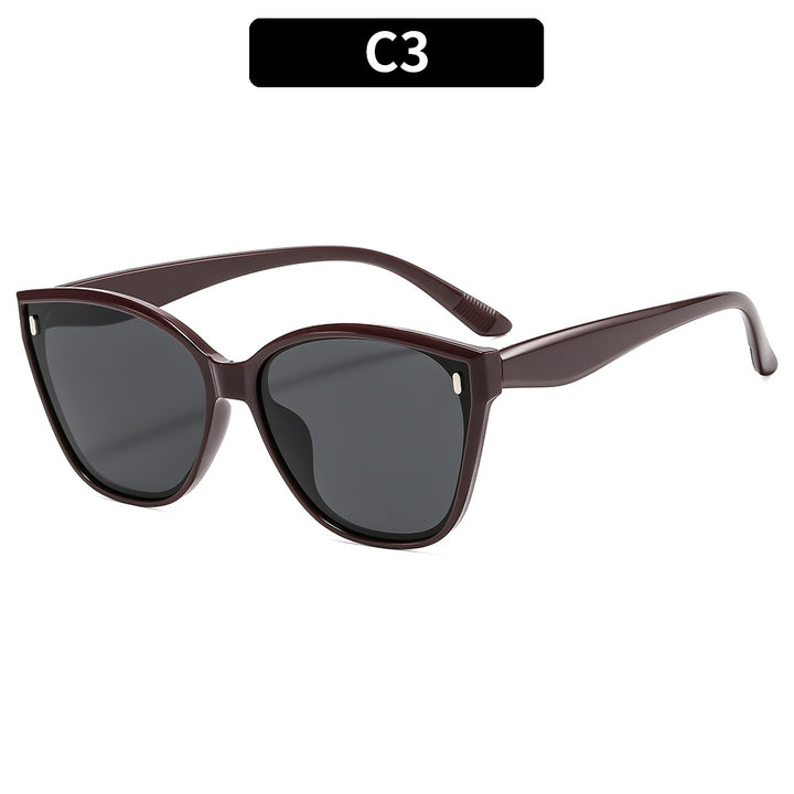 Retro-inspirierte Katzenaugen-Sonnenbrille