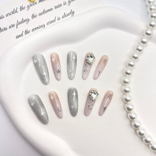 Glitzerndes Nagelkunst-Design-Set