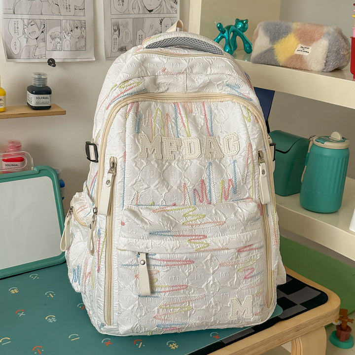 Dekorativer Grafik-Rucksack Karnz