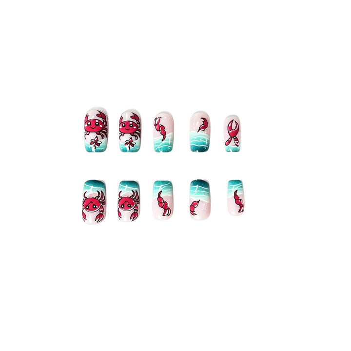 Küstenmotiv Nagelkunst Verbesserungen Karnz