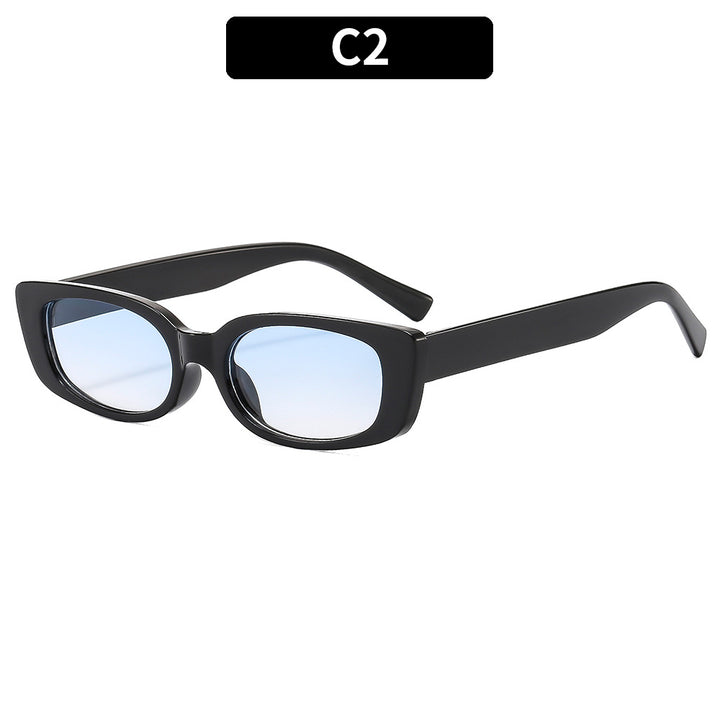 Moderne Anziehung Retro-Stil Winkelsonnenbrille