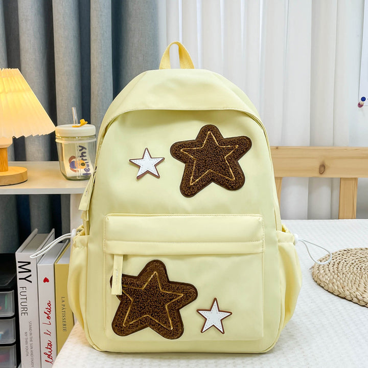 Lässiger Rucksack mit Sternen-Muster